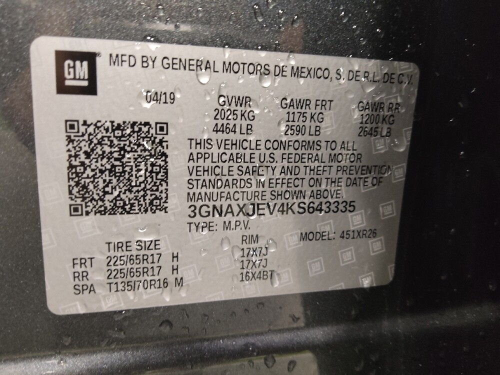 2019 Chevrolet Equinox in Birmingham, AL 35215 - 18100512 33