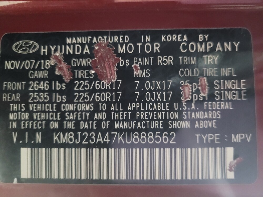 2019 Hyundai Tucson in Union City, GA 30291 - 18100516 33