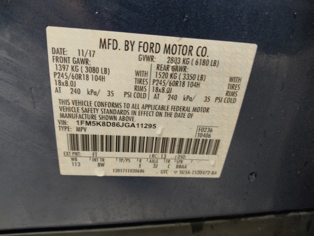 2018 Ford Explorer in Duluth, GA 30096 - 18100524 33