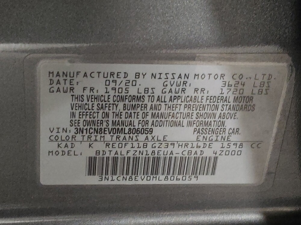 2021 Nissan Versa in Round Rock, TX 78664 - 18100539 33