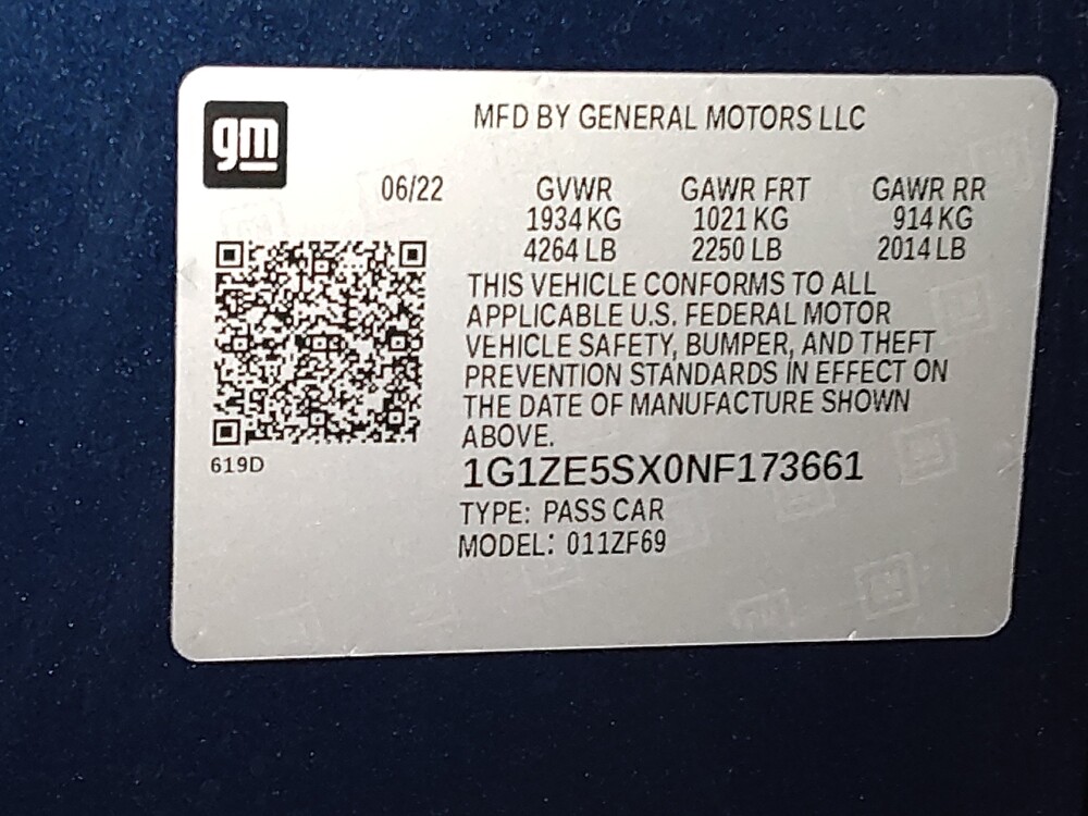 2022 Chevrolet Malibu in Tulsa, OK 74145 - 18100545 33