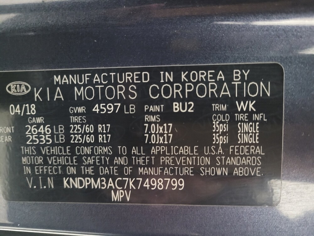 2019 Kia Sportage in Tampa, FL 33612 - 18100575 33