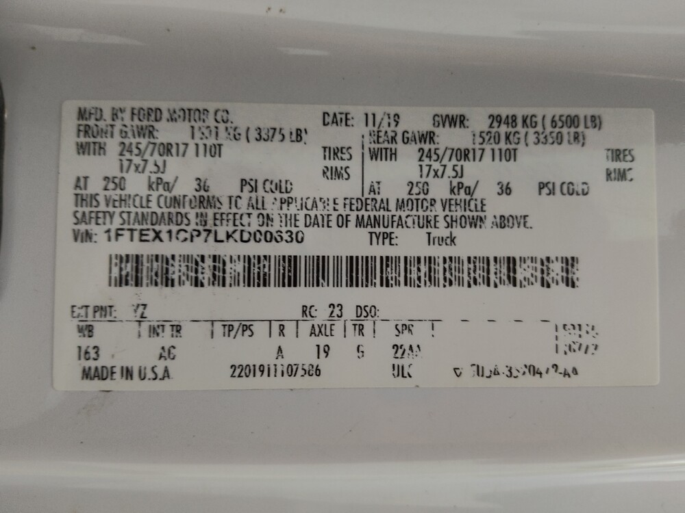 2020 Ford F150 in Lakewood, CO 80215 - 18100610 33