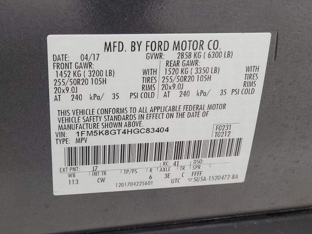 2017 Ford Explorer in Madison, TN 37115 - 18100623 33