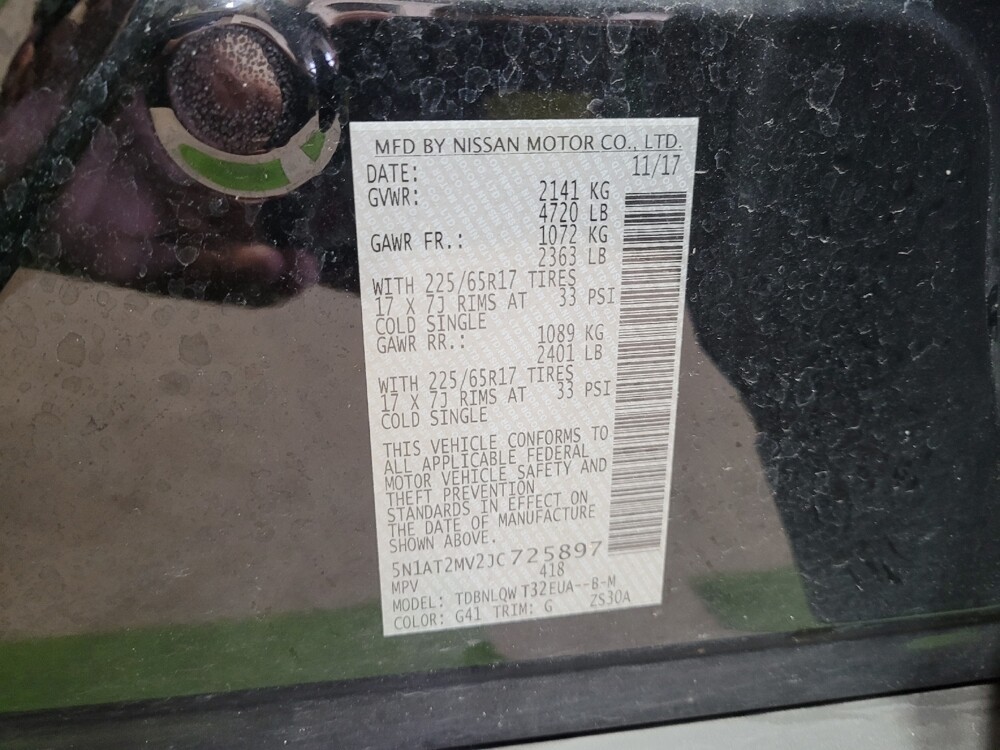 2018 Nissan Rogue in Fairfield, OH 45014 - 18100637 33