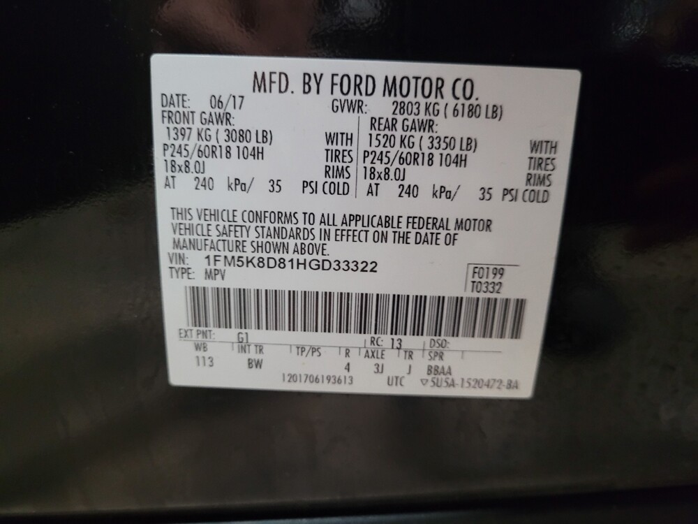 2017 Ford Explorer in Owings Mills, MD 21117 - 18100654 33