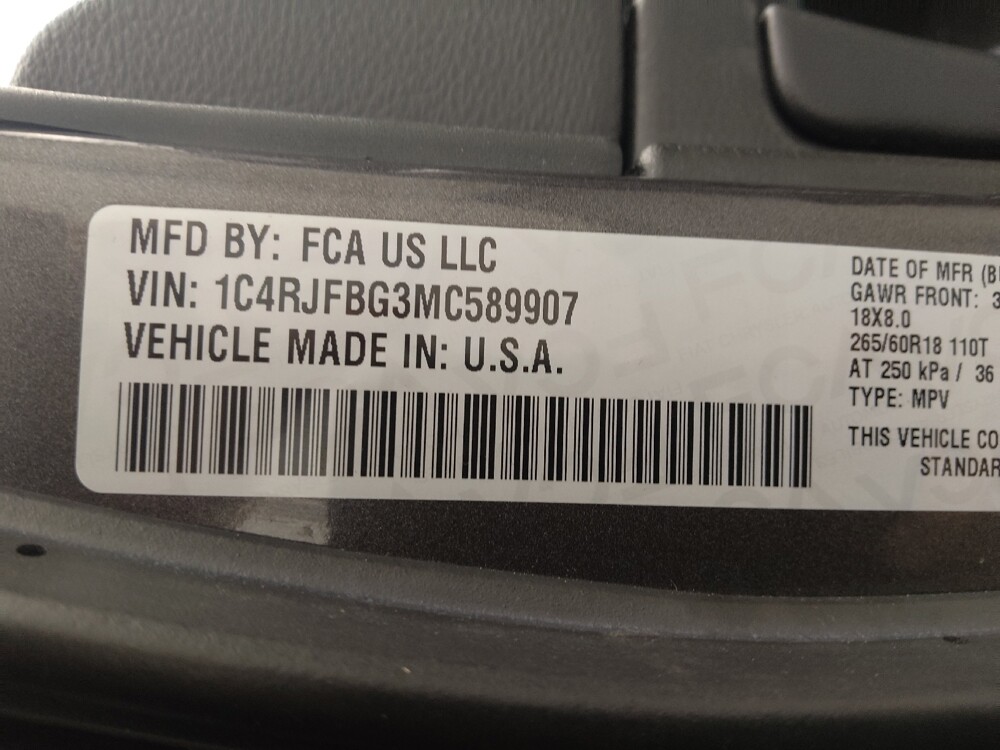 2021 Jeep Grand Cherokee in Lakewood, CO 80215 - 18100773 33