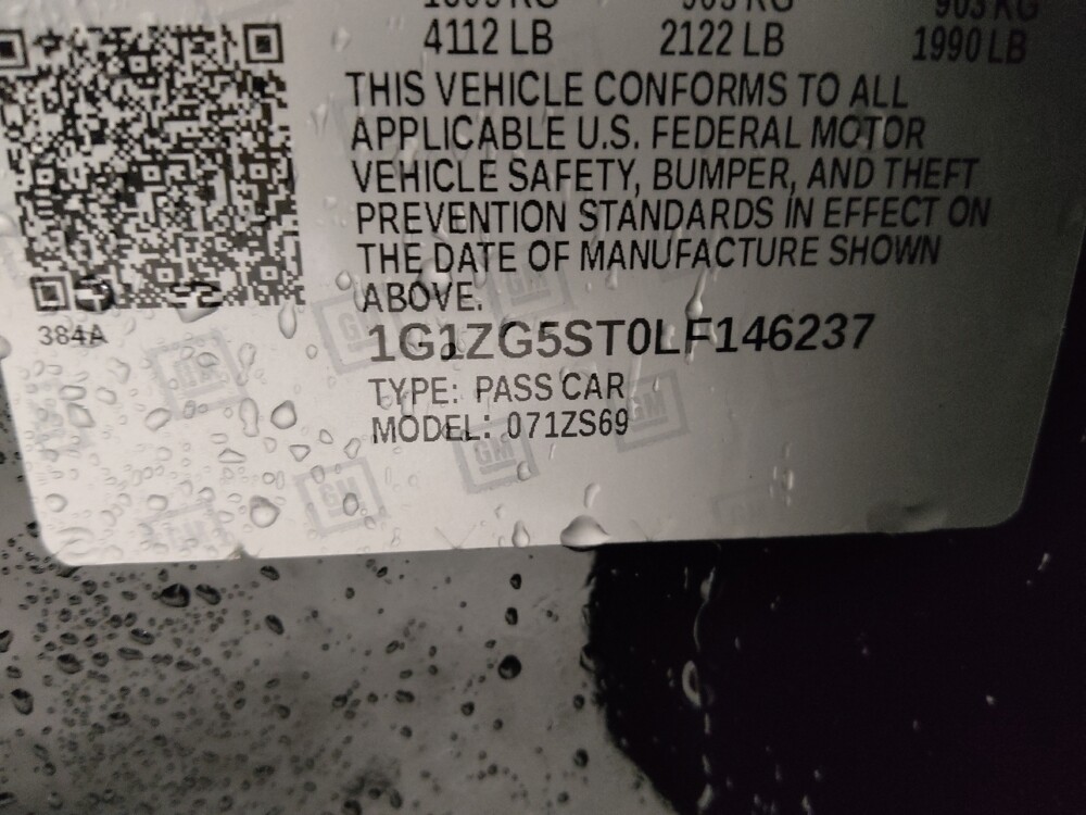 2020 Chevrolet Malibu in Augusta, GA 30907 - 18100802 33