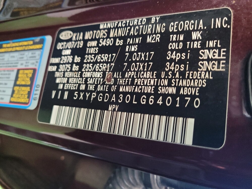 2020 Kia Sorento in Maple Heights, OH 44137 - 18100817 33