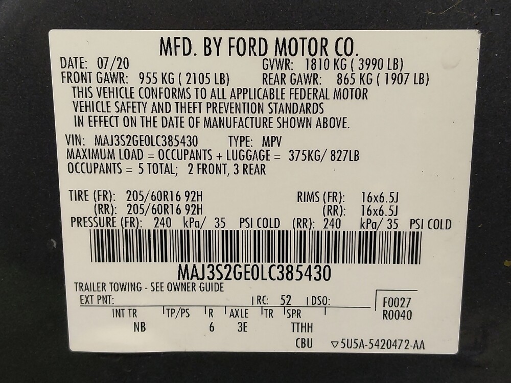 2020 Ford EcoSport in Houston, TX 77034 - 18100856 33