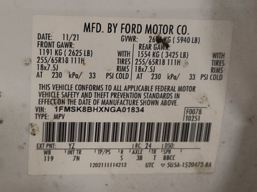 2022 Ford Explorer in Arlington, TX 76011 - 18100866 33