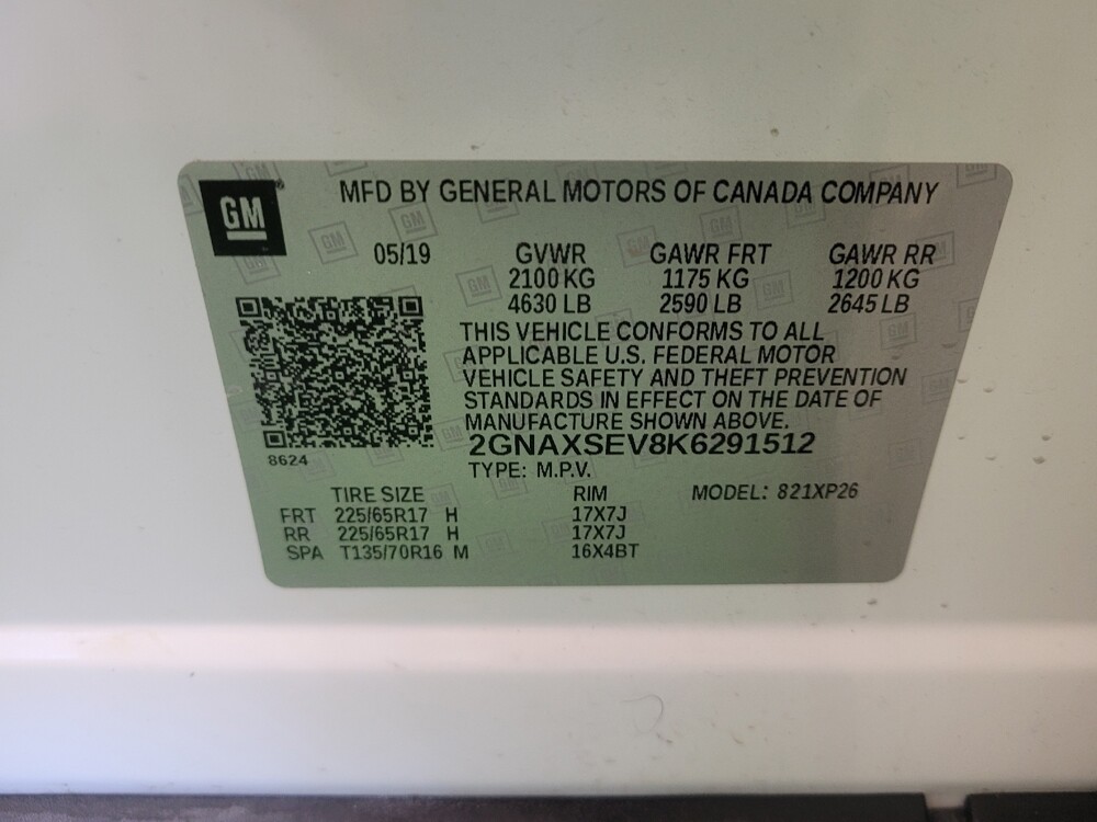 2019 Chevrolet Equinox in Lexington, KY 40509 - 18100896 33