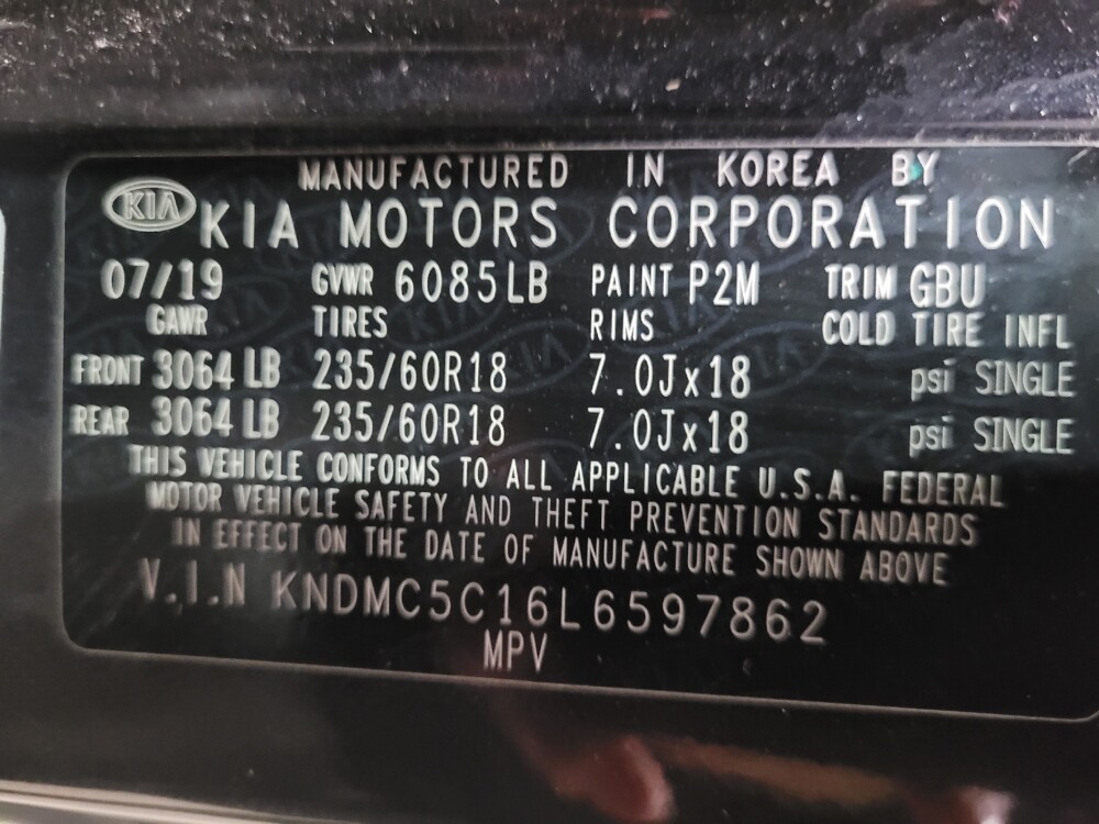 2020 Kia Sedona in Williamstown, NJ 8094 - 18100908 33