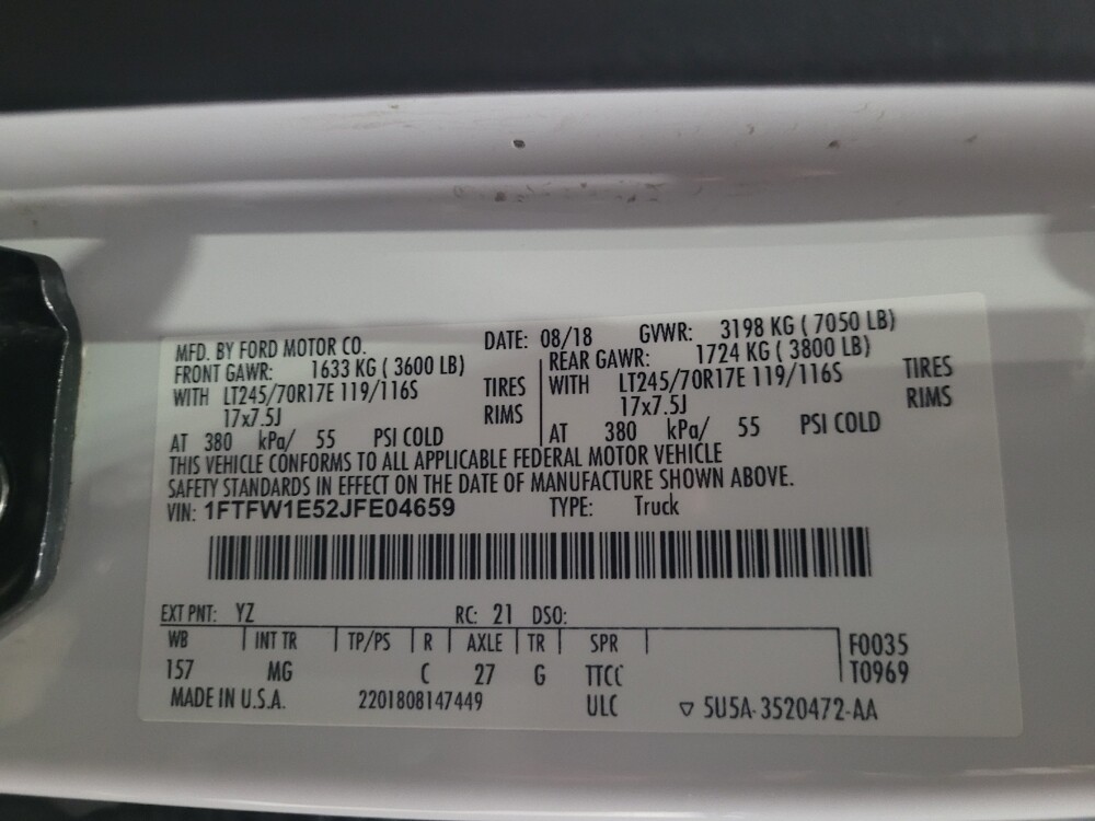 2018 Ford F150 in Williamstown, NJ 8094 - 18100914 33