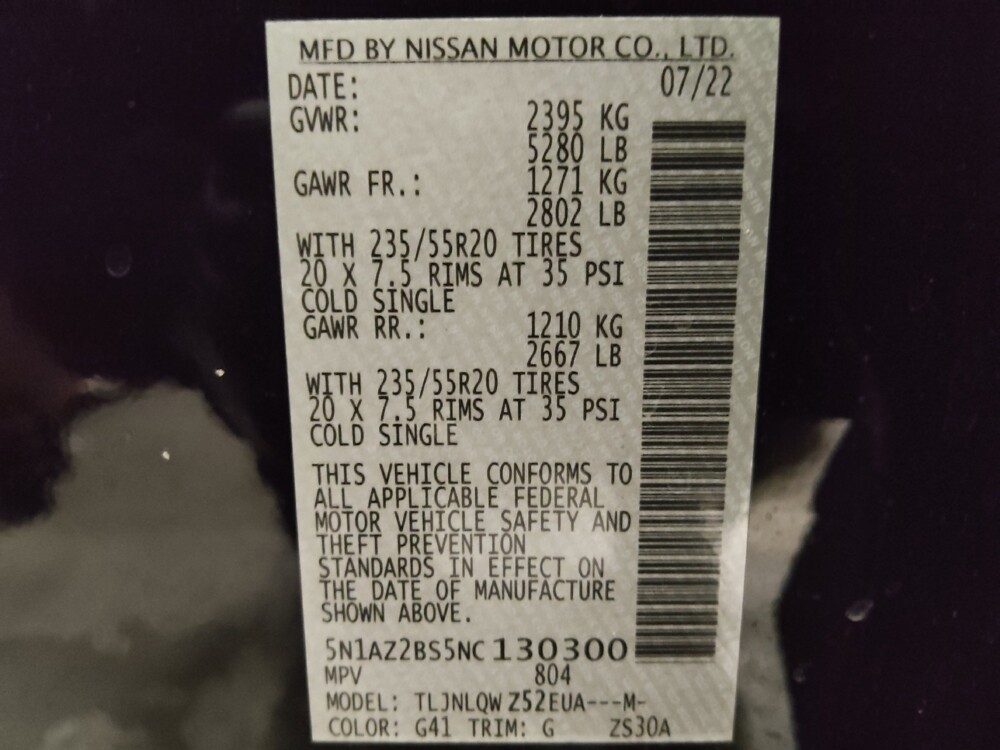 2022 Nissan Murano in Fort Myers, FL 33907 - 18100929 33