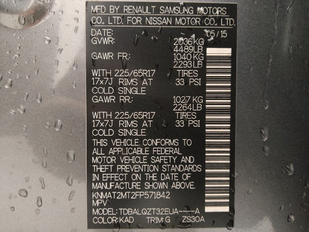 2015 Nissan Rogue in Macon, GA 31210 - 18100930 33