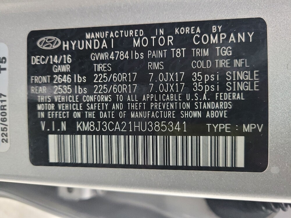 2017 Hyundai Tucson in Eastpointe, MI 48021 - 18100937 33