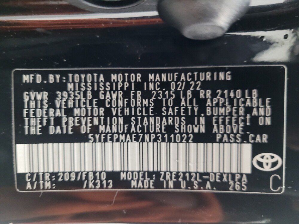 2022 Toyota Corolla in Madison, TN 37115 - 18100963 33