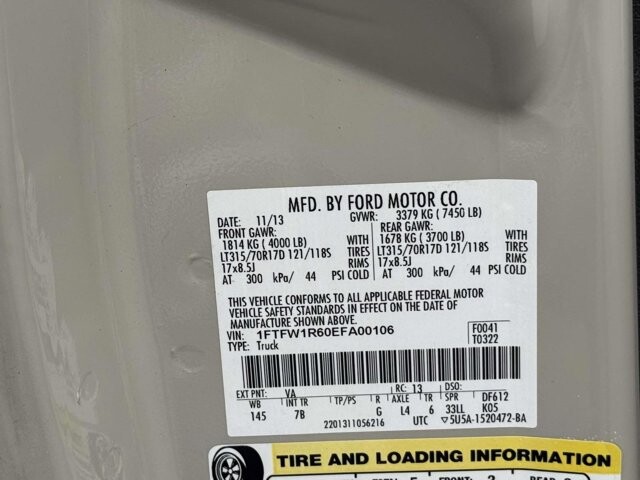 2014 Ford F150 in Winchester, VA 22602 - 18101010 18