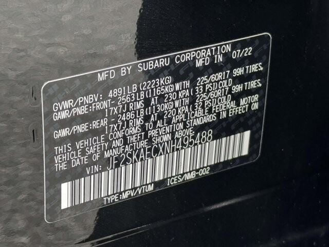 2022 Subaru Forester in Winchester, VA 22602 - 18101013 44