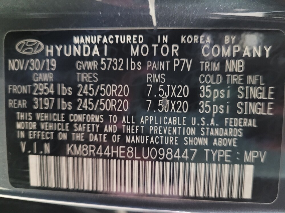 2020 Hyundai Palisade in Montclair, CA 91763 - 18101038 33