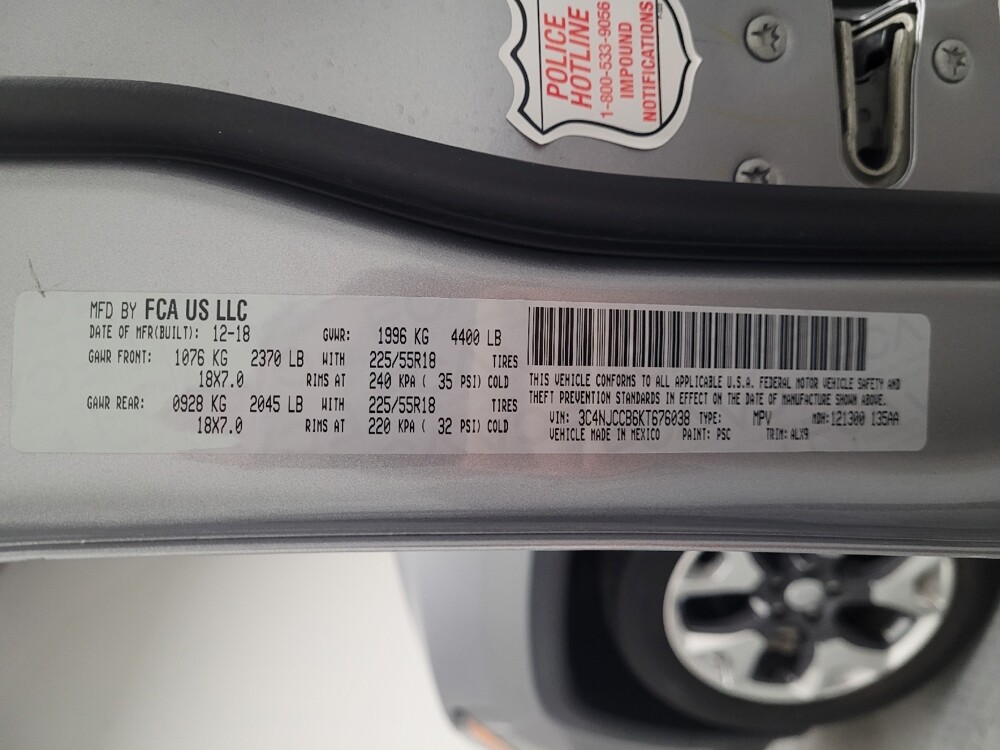 2019 Jeep Compass in Downey, CA 90241 - 18101039 33