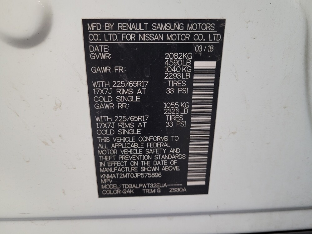 2018 Nissan Rogue in Downey, CA 90241 - 18101041 33