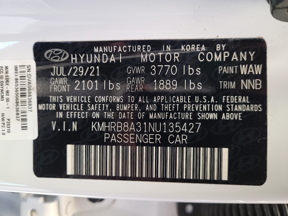 2022 Hyundai Venue in Downey, CA 90241 - 18101044 33