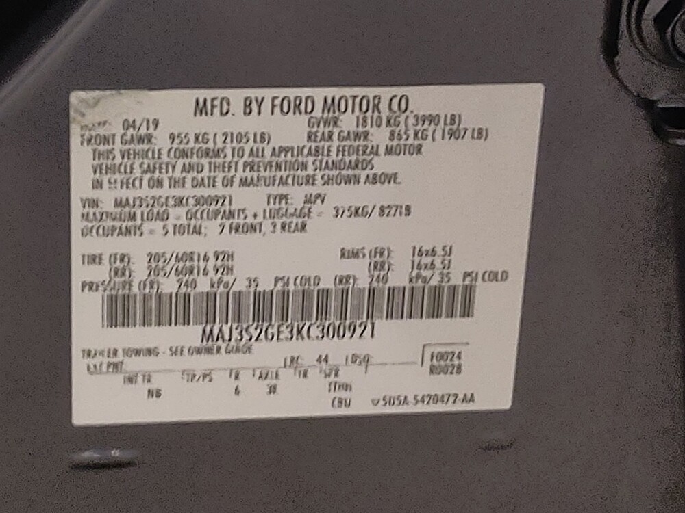 2019 Ford EcoSport in Arlington, TX 76011 - 18101055 33