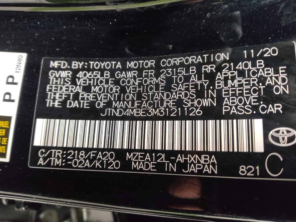 2021 Toyota Corolla in Chattanooga, TN 37421 - 18101069 33