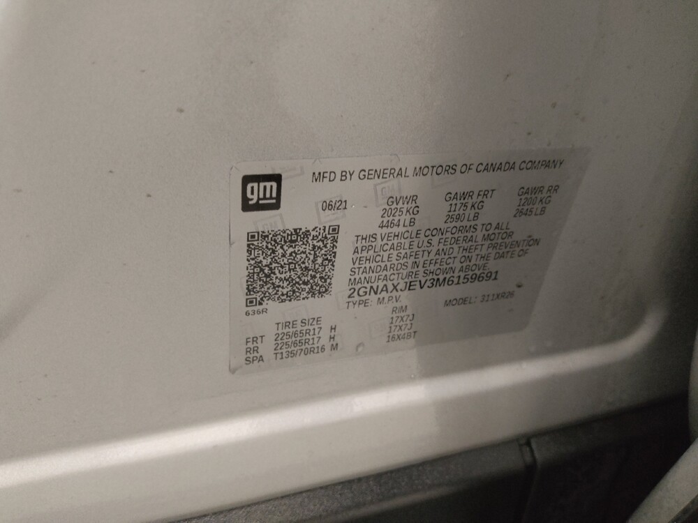 2021 Chevrolet Equinox in Des Moines, IA 50310 - 18101084 33