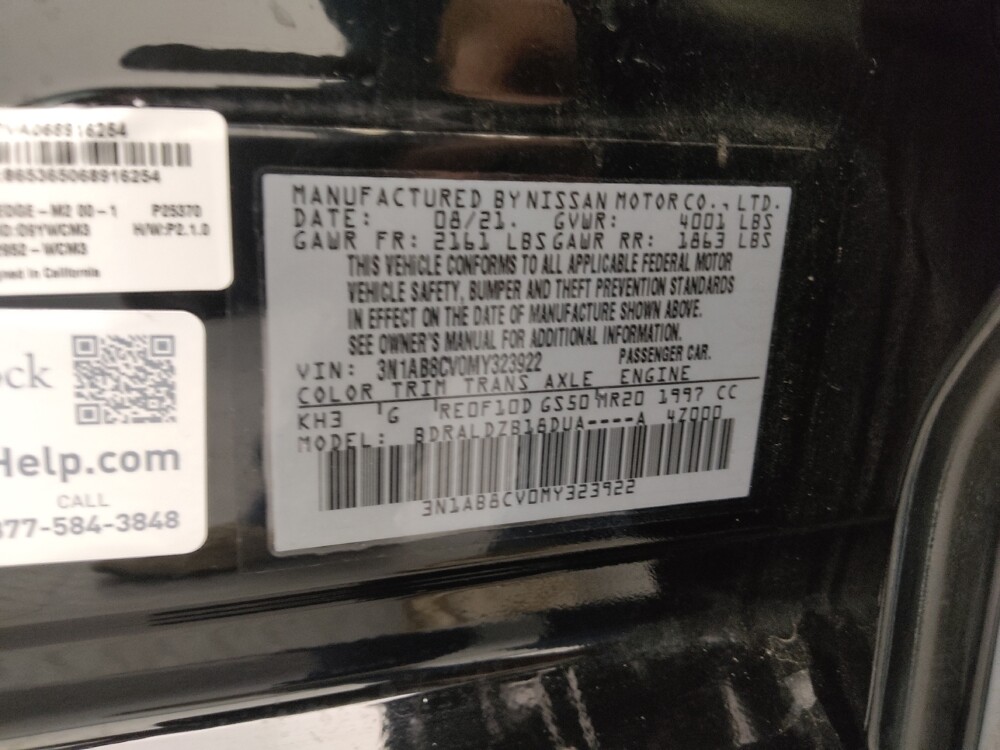 2021 Nissan Sentra in Springfield, MO 65807 - 18101125 33