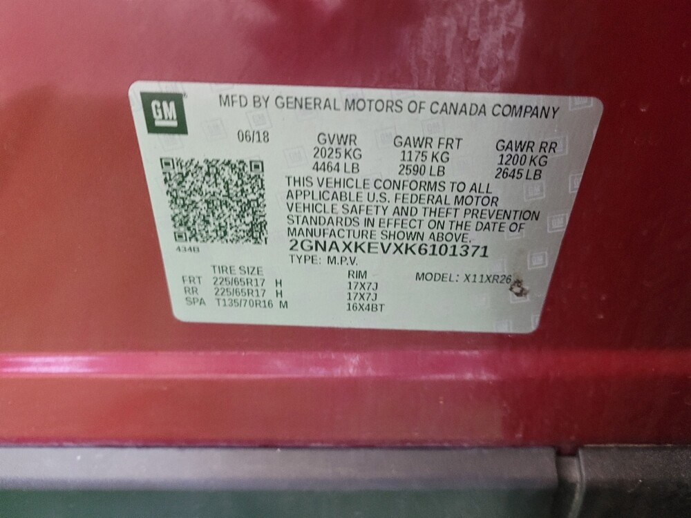 2019 Chevrolet Equinox in Columbus, OH 43228 - 18101144 33