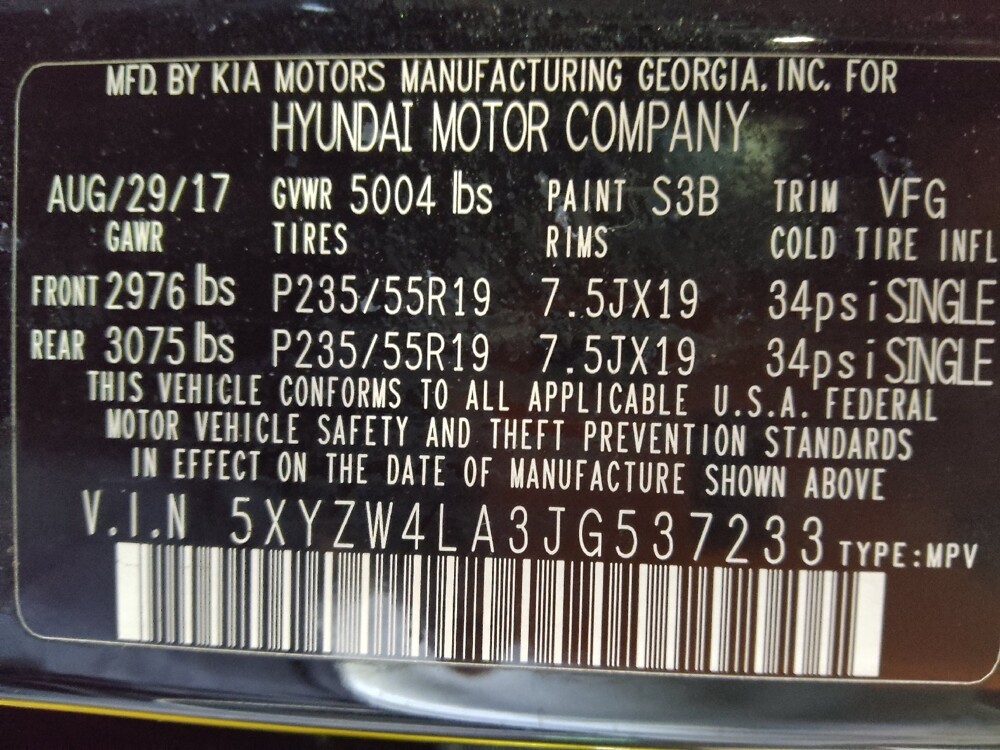 2018 Hyundai Santa Fe in Charlotte, NC 28213 - 18101145 33