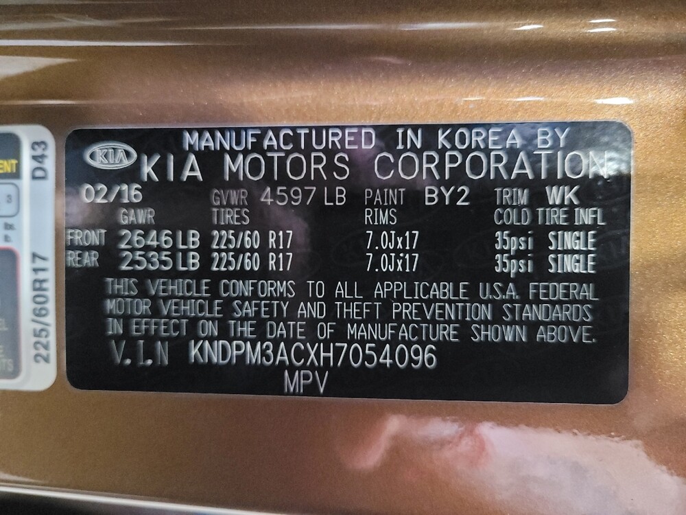 2017 Kia Sportage in Riverside, CA 92504 - 18101199 33