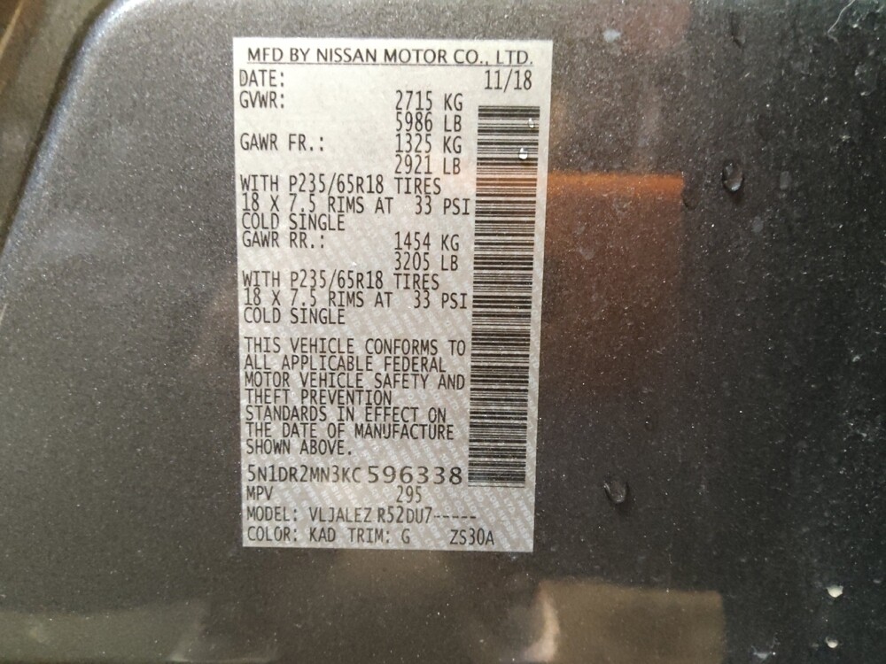 2019 Nissan Pathfinder in Greenville, SC 29607 - 18101217 33