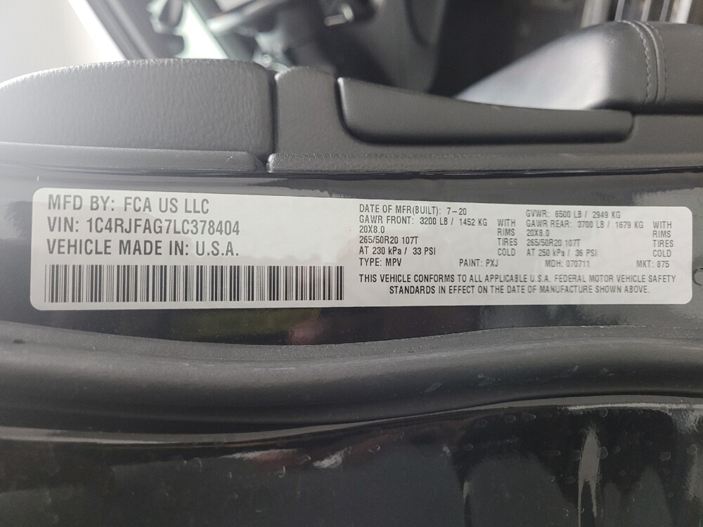 2020 Jeep Grand Cherokee in Eastpointe, MI 48021 - 18101233 33