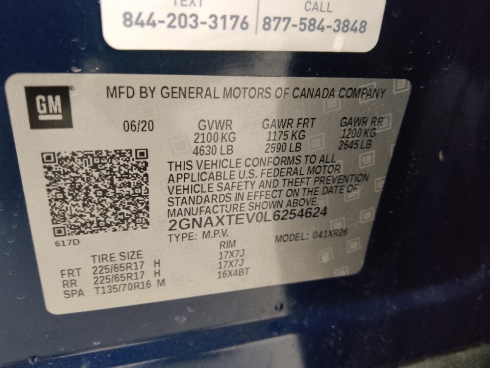 2020 Chevrolet Equinox in St. Louis, MO 63136 - 18101247 33