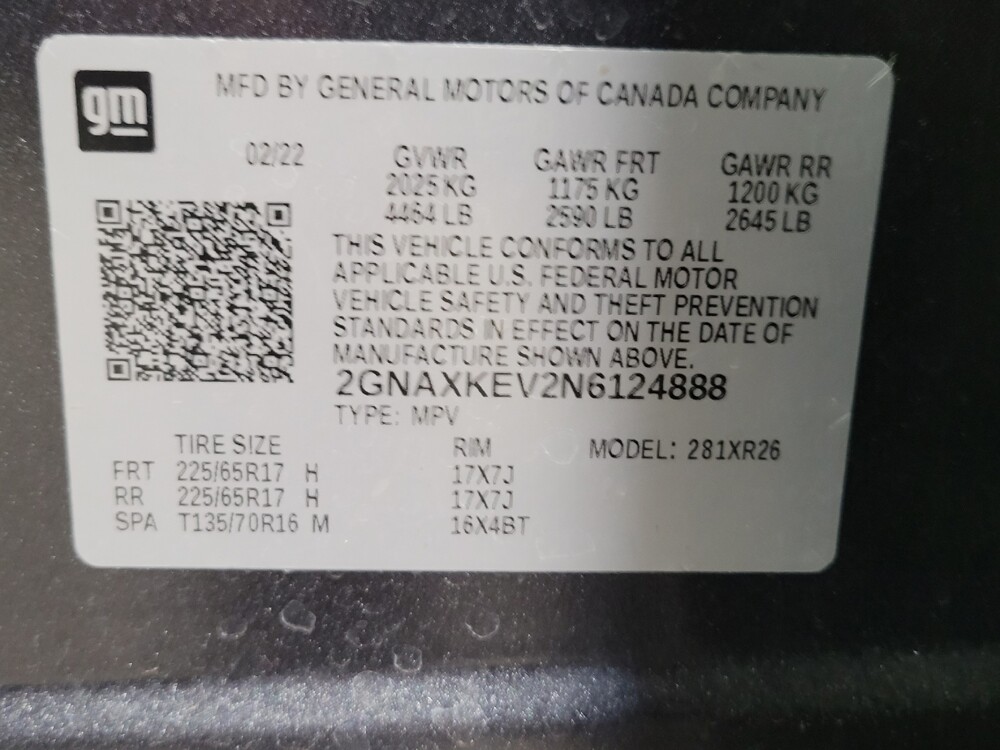 2022 Chevrolet Equinox in Riverside, CA 92504 - 18101252 33