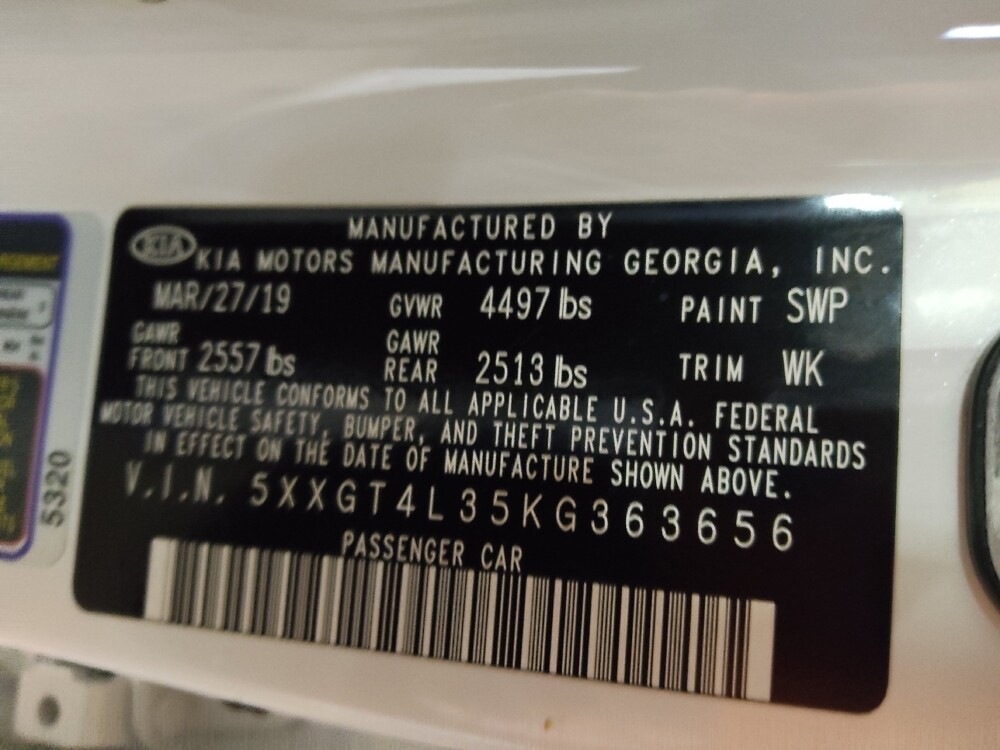 2019 Kia Optima in Raleigh, NC 27604 - 18101265 33