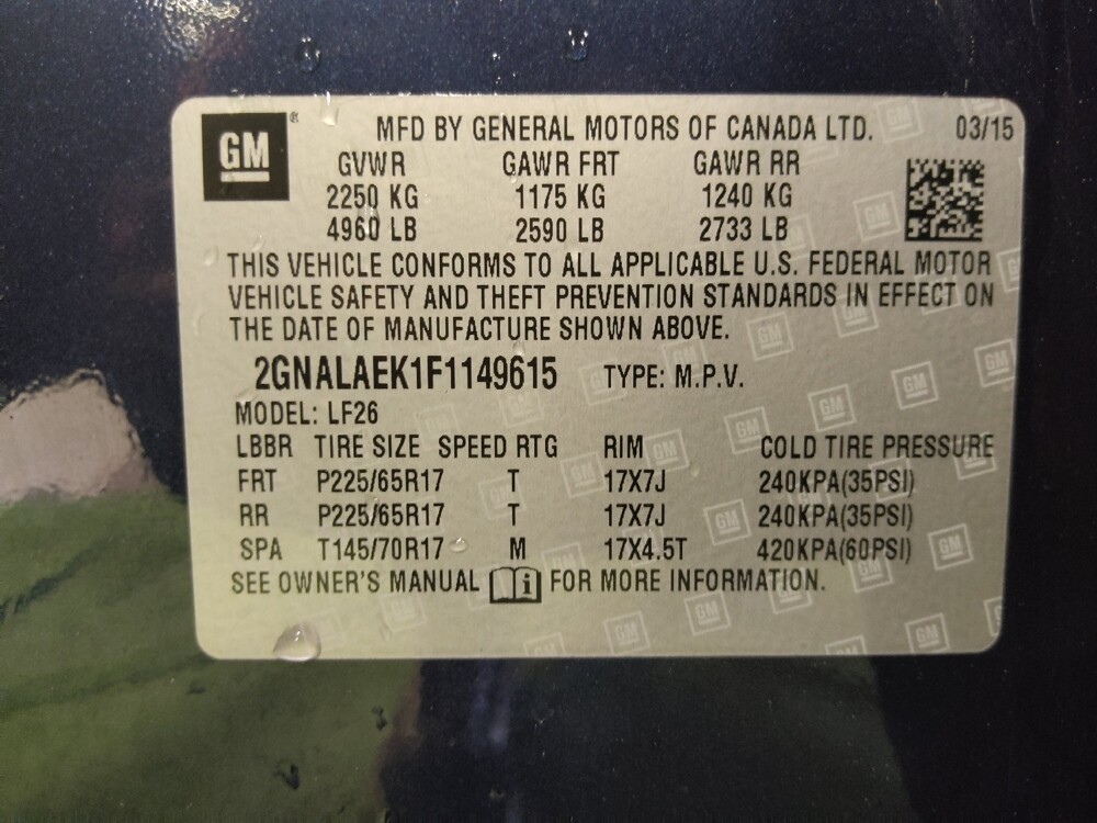 2015 Chevrolet Equinox in Clearwater, FL 33764 - 18101267 33