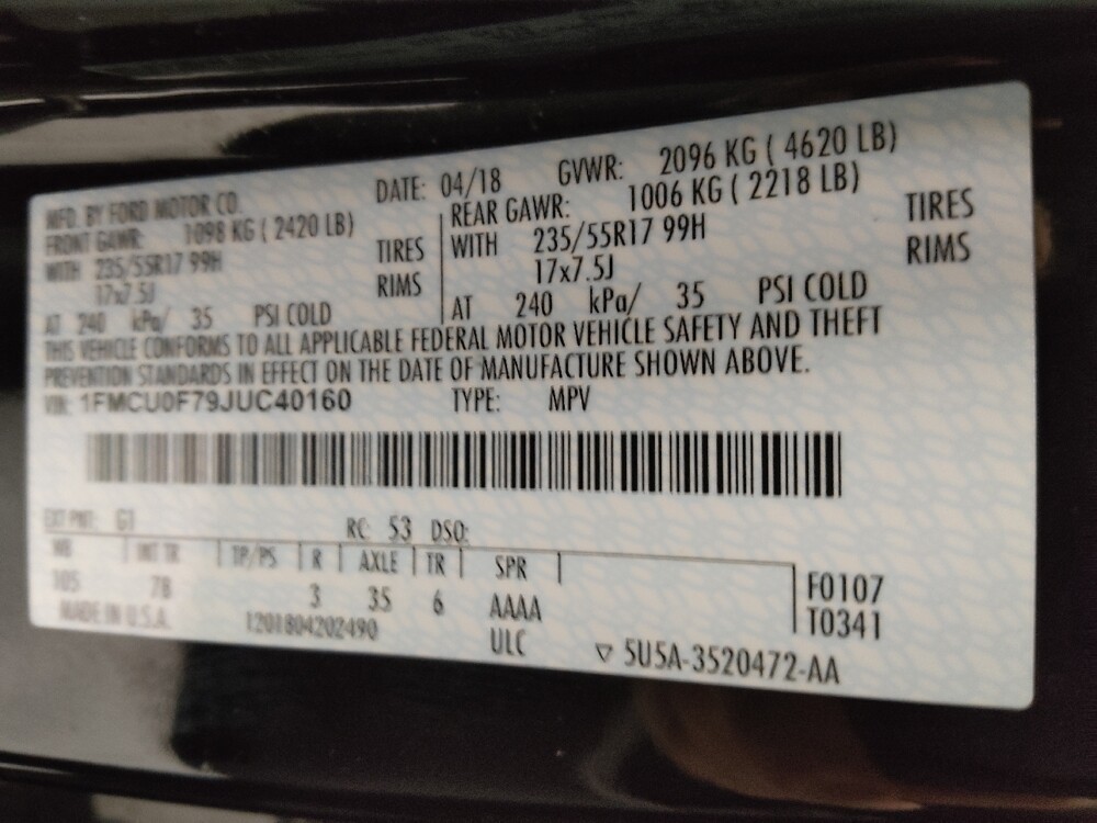 2018 Ford Escape in Springfield, MO 65807 - 18101274 33