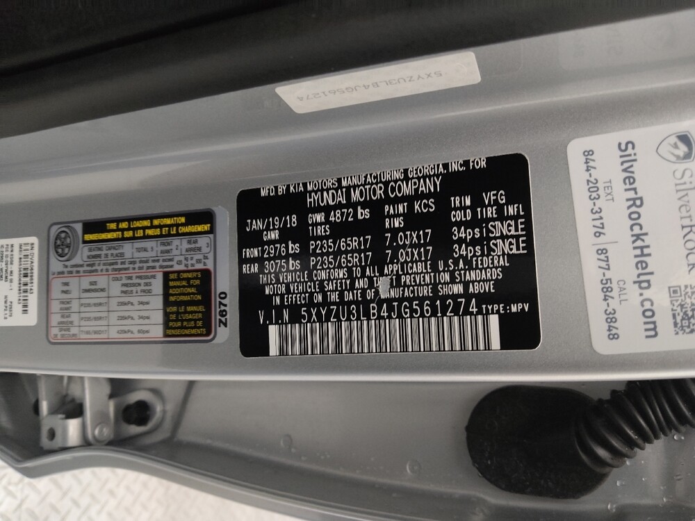 2018 Hyundai Santa Fe in Springfield, MO 65807 - 18101275 33