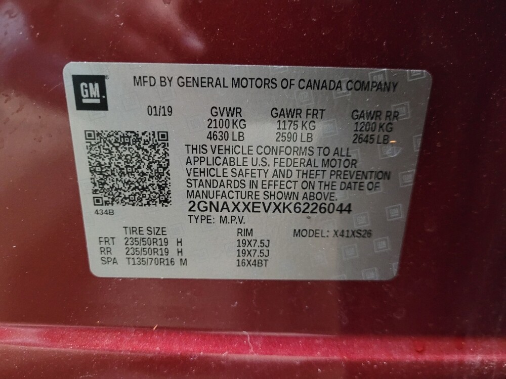 2019 Chevrolet Equinox in Pittsburgh, PA 15236 - 18101288 33