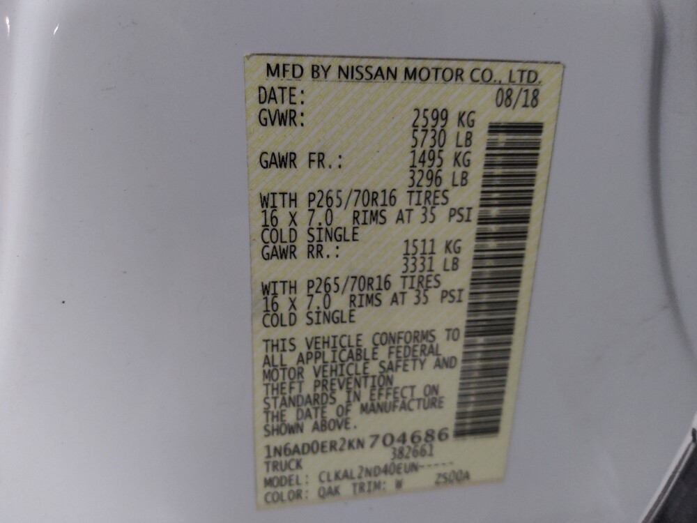 2019 Nissan Frontier in Duluth, GA 30096 - 18101329 31
