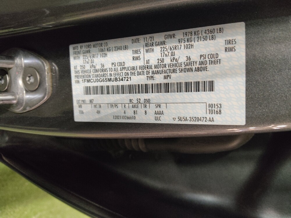 2021 Ford Escape in Oklahoma City, OK 73139 - 18101336 33