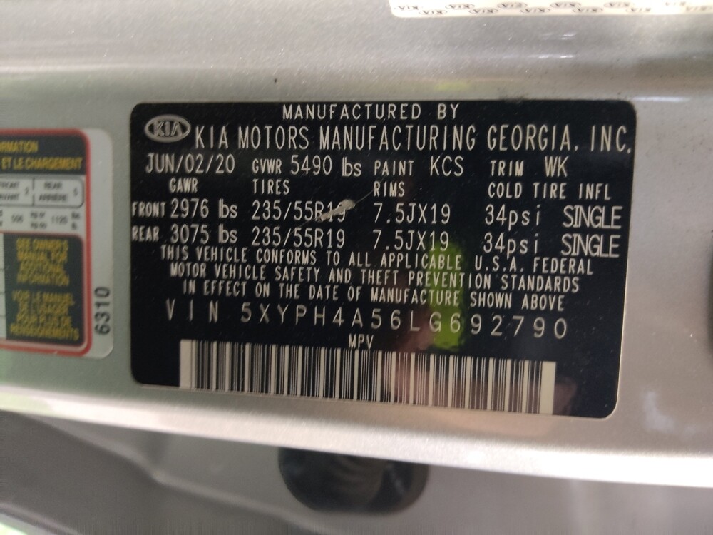 2020 Kia Sorento in Knoxville, TN 37923 - 18101373 33