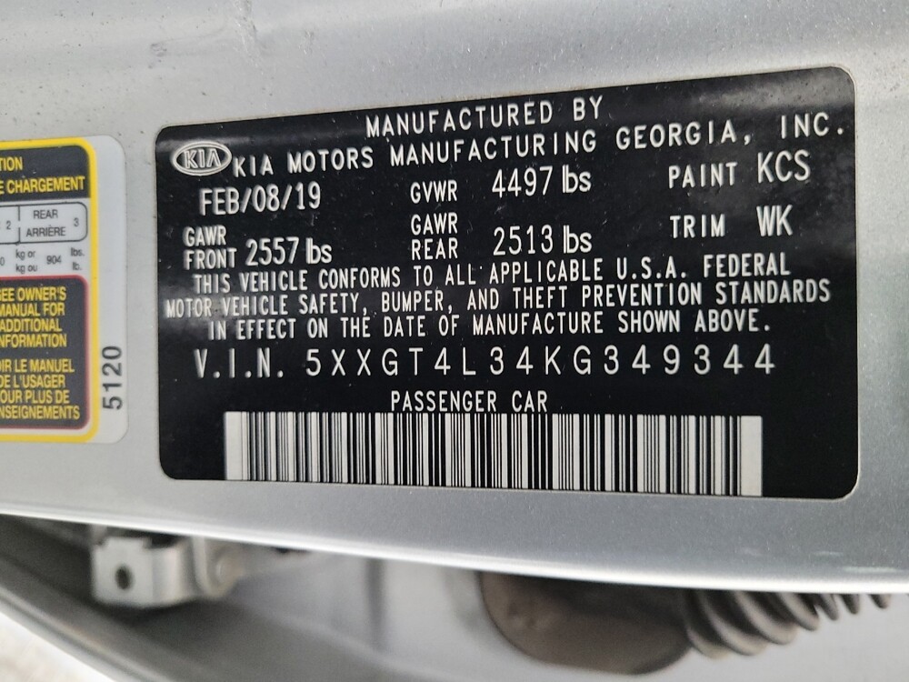 2019 Kia Optima in Las Vegas, NV 89104 - 18101374 33