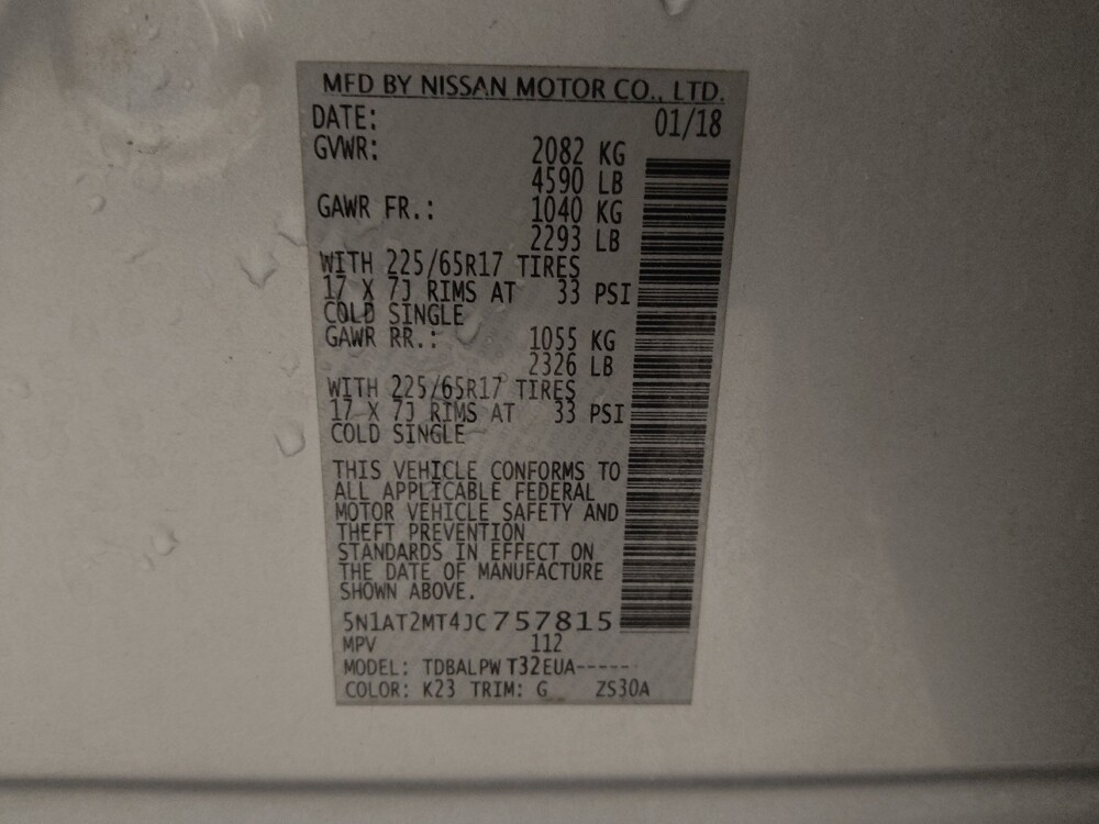 2018 Nissan Rogue in Tallahassee, FL 32304 - 18101380 33