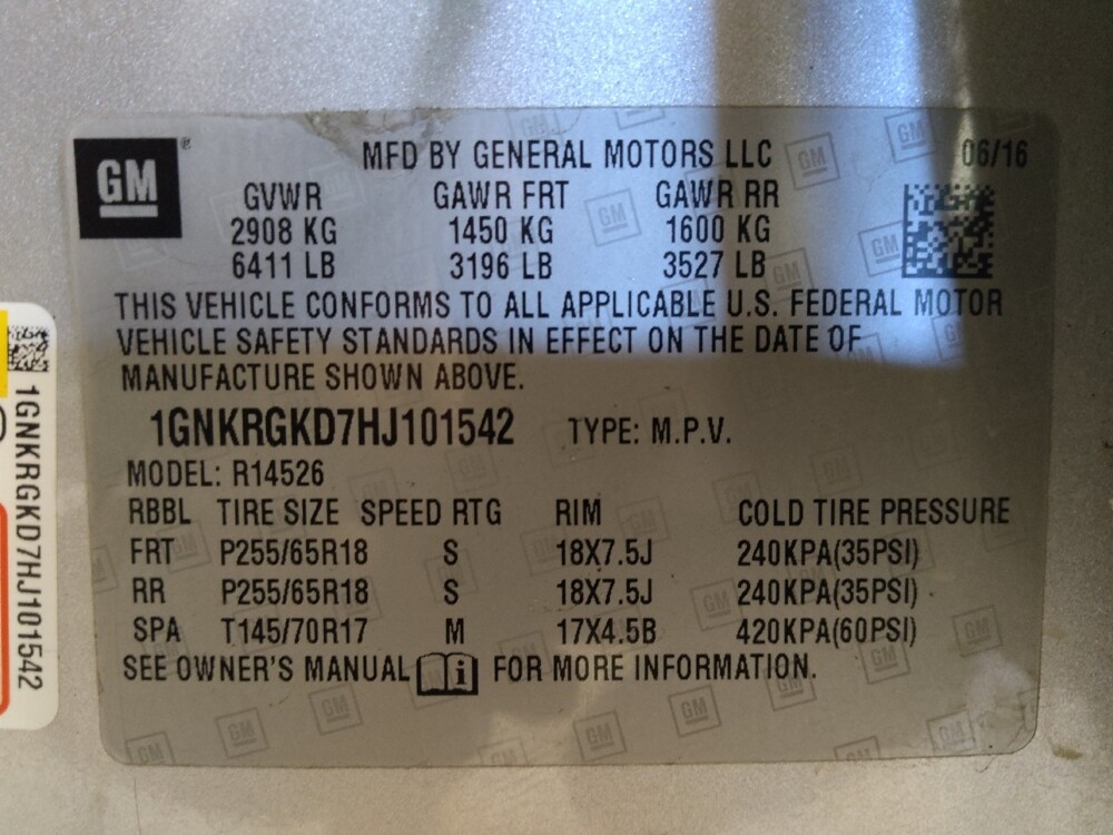 2017 Chevrolet Traverse in Mobile, AL 36606 - 18101385 33